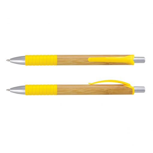 Eco-friendly Trinity Bamboo Pen - Image 2