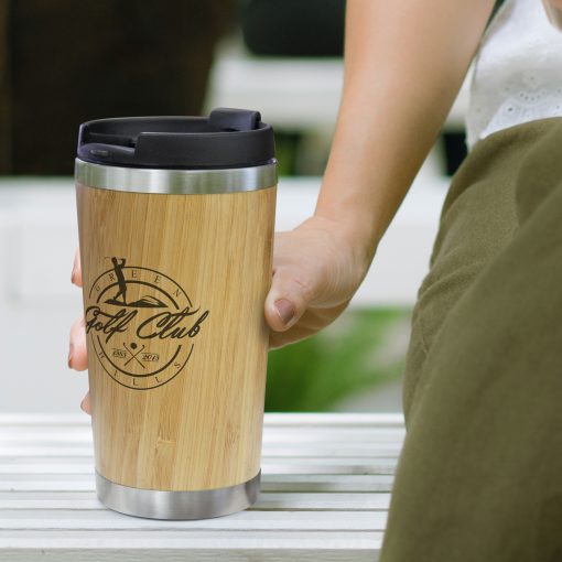 Double Wall Bamboo Cup - Image 2