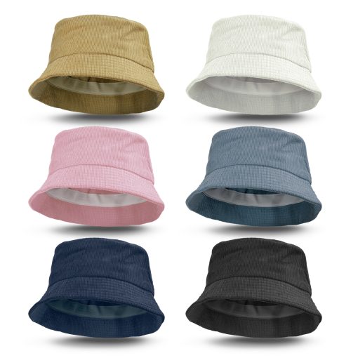 Stylish Corduroy Bucket Hat