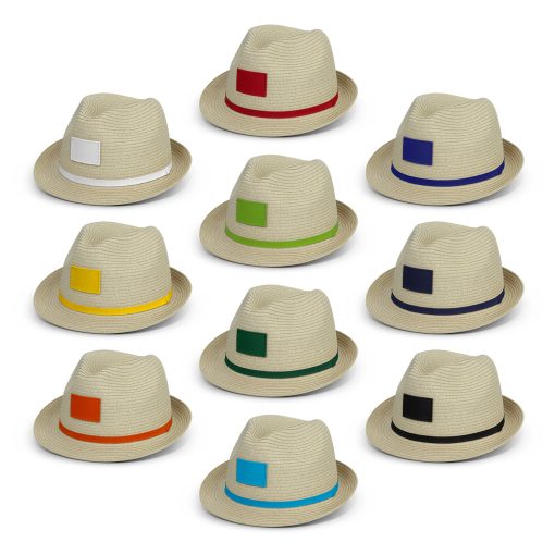 Classic Paper Weave Fedora Hat