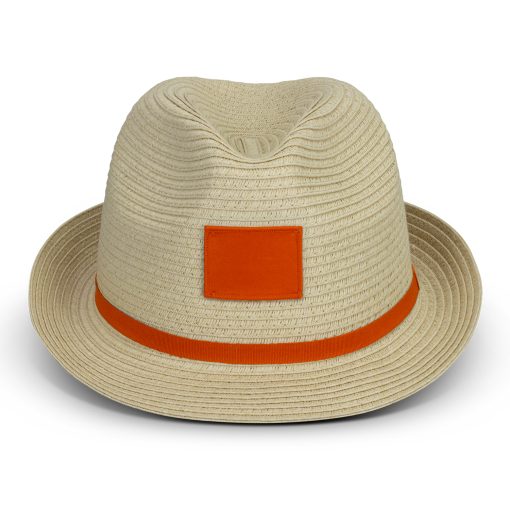 Classic Paper Weave Fedora Hat - Image 2